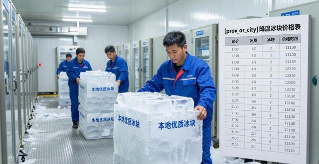 增城区降温冰块多少钱一吨？本地制冰厂报价来了